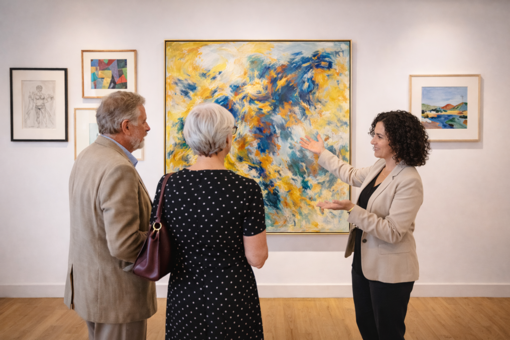 Presentacion De Arte Contemporaneo En Galeria 1024x683